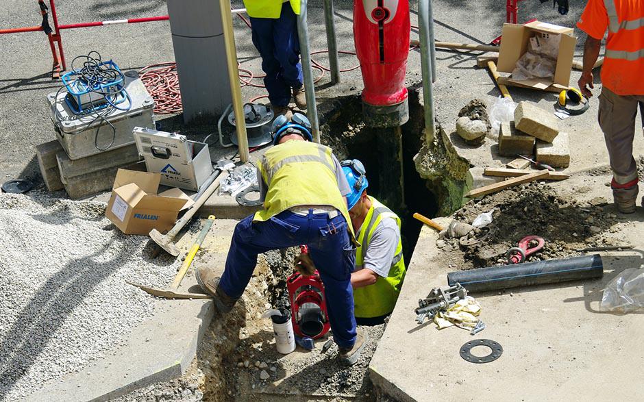 travaux assainissement Saint-Gratien