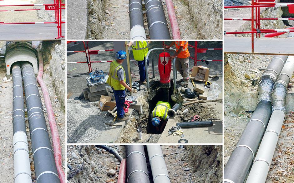 travaux assainissement Saint-Gratien
